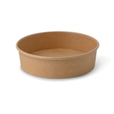 thumbnail of greenbox - Kartonschale / Salatschale (Premium) 700 ml, Ø 185 mm braun, rund, 300 St.