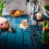 thumbnail of BIOZOYG 100 Stück Riffelbecher 100ml / 4oz Espresso Pappbecher, Braune Einwegbecher, Nachhaltig, Biologisch Abbaubar, Einwegbecher