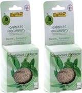 thumbnail of Packung mit 2 x 4 Beuteln TopFilter Staubsauger-Duftgranulat Minze/Eukalyptus