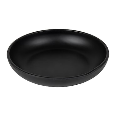 Platos Hondos 'Asami Ware'  Ø 20,5X4 Cm Negro Melamina (6 Unidades)