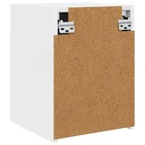 thumbnail of vidaXL TV-Wandschrank Wandmontiert 2 pcs Glänzend Weiß 30 x 31 x 40 cm