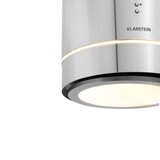 thumbnail of Klarstein Tron Ambience Inselabzugshaube Ø38cm Umluft 540m³/h LED Edelstahl Edelstahl