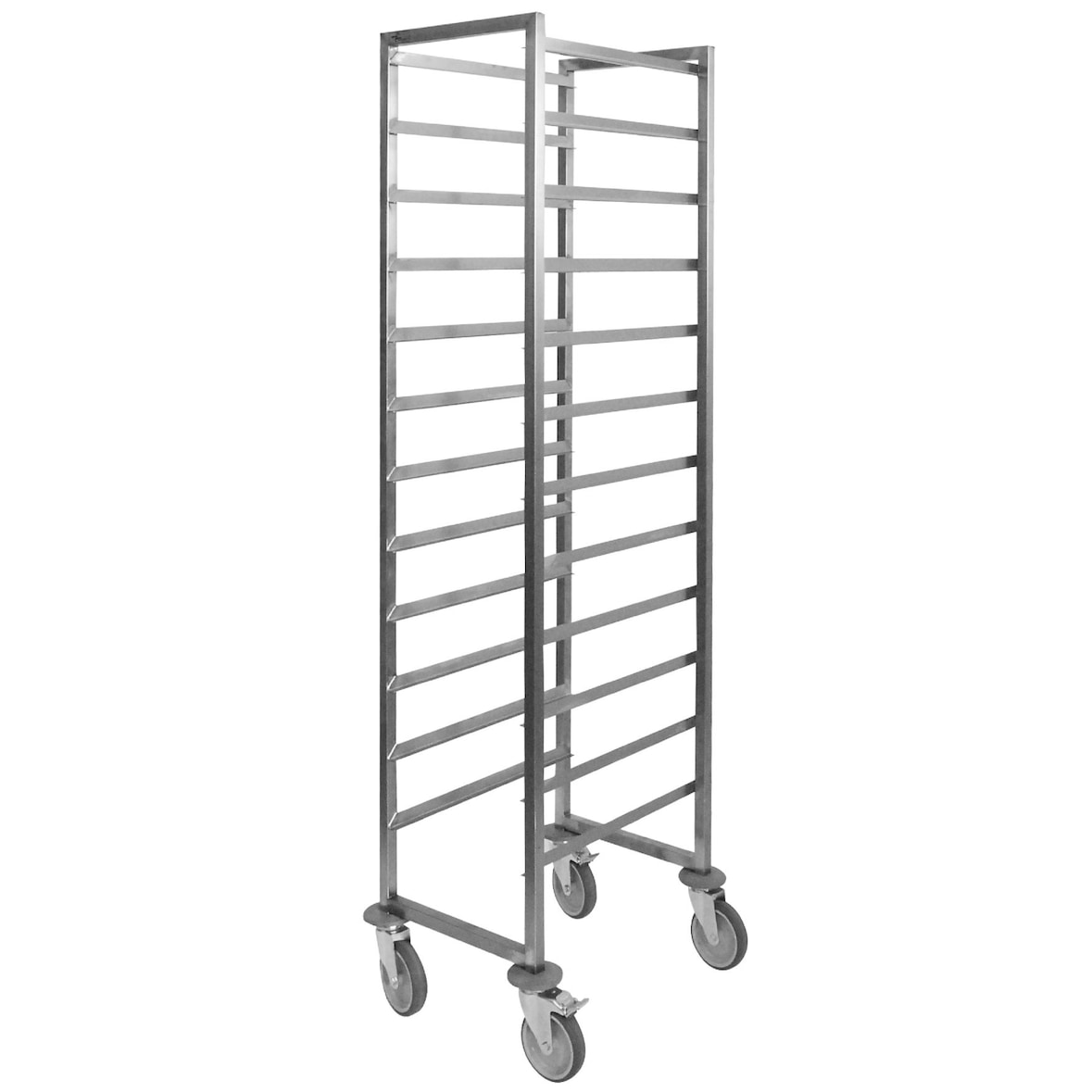 Combisteel afruimwagen met 18 rails voor GN1/1
