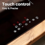thumbnail of CIARRA inductiekookplaat 60cm inbouwkookplaten 3-zone inductiekookplaat met timer VM3BIH