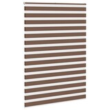thumbnail of vidaXL Doppelrollo Braun 160x200 cm Stoffbreite 155,9 cm Polyester