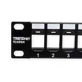 thumbnail of TRENDnet TC-KP24 Patch Panel, 24-Port Blank Keystone 1U