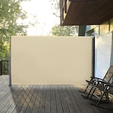 thumbnail of Outsunny toldo lateral retráctil 300x180 cm pantalla enrollable mampara de privacidad y protección solar para jardín balcón terraza