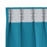 thumbnail of vidaXL Zwart-out Gordijnen met Ringen 2 pcs Turquoise 225 x 140 cm