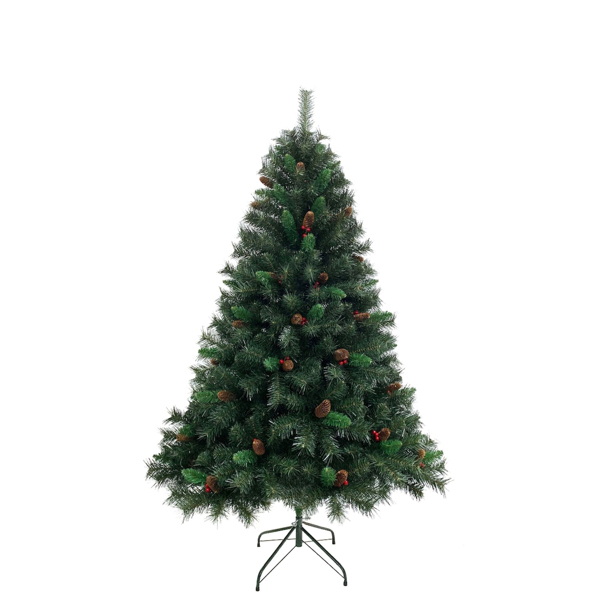 SVITA kunstmatige kerstboom decoratieve kerstboom kunstmatige kerstboom PVC 180 cm