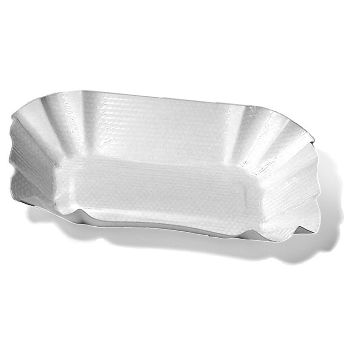 500x Pappschalen eckig  9 x 14 x 3cm KU 51 fettdicht