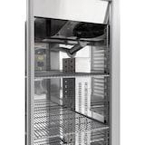 thumbnail of Frigorífico de alta eficiência energética classe A, 2 portas, aço inoxidável, tropicalizado 40°C, GN2/1, 215 x 140 x 81 cm, 1400L, Polar Série U UA032