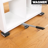 thumbnail of WAGNER Möbelheber/Lifter/Umzugshelfer - 38 x 6,5 cm, aus hochwertigem Stahl, Tragkraft 150 kg - 20412101