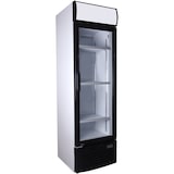 thumbnail of ZORRO Drankkoelkast ZK 280 | Wit/Zwart met glasdeur | 280 liter