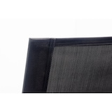 thumbnail of METRO PROFESSIONAL Sedia impilabile con braccioli Milano, acciaio inox/rivestimento tessile, nero/argento