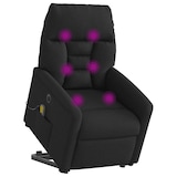 thumbnail of vidaXL Elektrischer Massagesessel mit Aufstehhilfe Schwarz Stoff