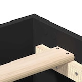 thumbnail of vidaXL Bettgestell ohne Matratze Schwarz 120x200 cm Holzwerkstoff