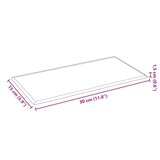 thumbnail of vidaXL Wandkopfteilen 12 pcs Rot 30 x 15 cm Kunstleder