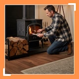 thumbnail of Relaxdays Kaminholzregal, Metall, modern, HBT: 36x43x35,5 cm, Brennholzregal Feuerholz, Stapelholz & Brennholz, schwarz