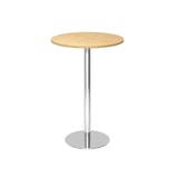 thumbnail of Hammerbacher-Stehtisch 80cm rund Ahorn/Chrom-VSTH08/3/C