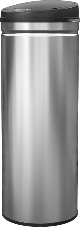 Sensor-Mülleimer Edelstahl silber 30,5x30,5x85 cm, 50 L, Soft-Close