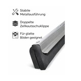 thumbnail of Wasserschieber Wasserabzieher 45 cm Breit mit Teleskopstiel max. 200cm Lang verstellbar ausziehbar Gummischieber Abzieher