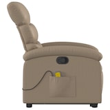 thumbnail of vidaXL Massagesessel mit Aufstehhilfe Cappuccino-Braun Kunstleder