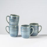 thumbnail of Gipfelstück Kaffeebecher 27,5 cl 4er Set BLAU/GRÜN, postsicher, Serie TIEFER SEE