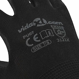 thumbnail of vidaXL Werkhandschoenen 12 pcs Zwart 7 / S Polyester