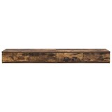 thumbnail of vidaXL Bedlades Gerookt eiken 160 x 36,5 x 16,5 cm Bewerkt hout