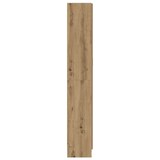 thumbnail of vidaXL Hoge kast 82,5x30,5x185 cm bewerkt hout artisanaal eikenkleur