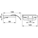thumbnail of KE Toilettenpapierhalter MOLL m Deckel v
