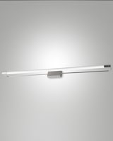 thumbnail of Rapallo LED-Wandleuchte, 20 W, 2240 lm, 3000 K, Chrom, Metall- und Methacrylatgehäuse, Schutzart IP44, Klasse 1, Abmessungen 80 x 8 x 5 cm