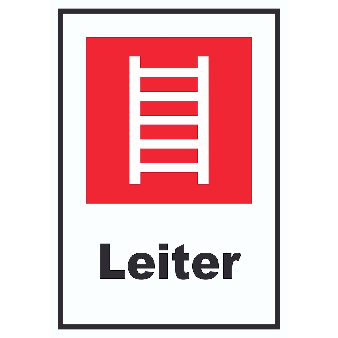 Leiter Schild A6 (105x148mm)