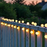 thumbnail of Lumisky Guirlande solaire BILLY 60 globes 6.9M Plastique Blanc