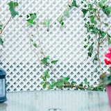 thumbnail of Lattice de PVC DeCory Quadra 18mm 1x2m White