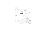 thumbnail of Franke Edelstahl Hochdruck Armatur Atlas Neo L Festauslauf Seitenbedienung