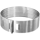 thumbnail of Zenker Patisserie Tortenboden-Schneidhilfe, Tortenring, Tortenschneider, Edelstahl, passend für Ø 26 / 28 cm, 7701