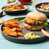 thumbnail of BIOZOYG 60 Stück Mehrwegteller Ø24cm Wiederverwendbar Spülmaschinenfest Mikrowellengeeignet Umweltfreundlich Plastikteller für Restaurants & Catering