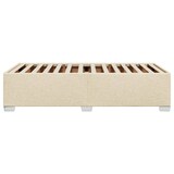 thumbnail of vidaXL Bedframe zonder matras 90x200 cm stof crèmekleurig
