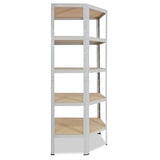thumbnail of shelfplaza OFFICE 180x70x40 cm Eckregal in lichtgrau mit 5 Böden und 175 kg Traglast pro Boden