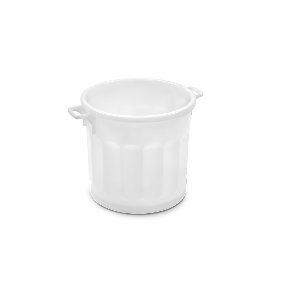Barreño Industrial con asas. Blanco. 35 l.  CONGOST