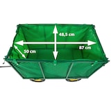 thumbnail of tectake Carrito de transporte máx. 544 kg  Verde