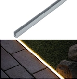 Un profilé en aluminium avec une bande LED.