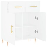 thumbnail of Helloshop26 - Buffetkast dressoir ladekast kledingkast opbergmeubel organizer voor keuken woonkamer lounge 69,5 x 34 x 90 cm 02_0030470
