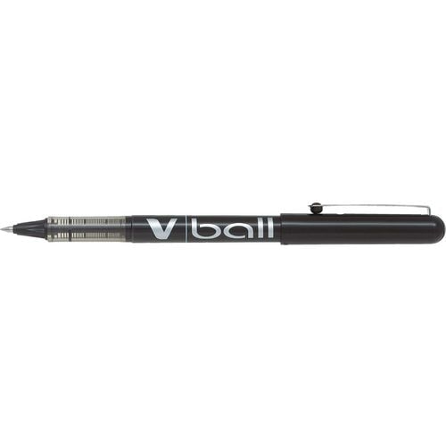 PILOT Stylo Roller pointe métal 0,5 mm encre liquide Noire V-BALL 05
