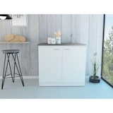 thumbnail of TUHOME Mueble de cocina Nápoles, con fregadero  - Blanco