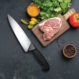 thumbnail of METRO PROFESSIONAL Cuchillo de chef Anti-Slip Knives, acero inoxidable, 20 cm, negro