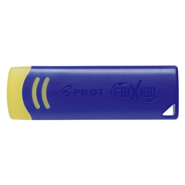 Gomme en plastique FriXion, avec fourreau bleu