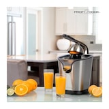 thumbnail of ProfiCook PC-ZP 1154 Zitruspresse Edelstahl, Hebel-/Pressarm, Soft Touch-Griff