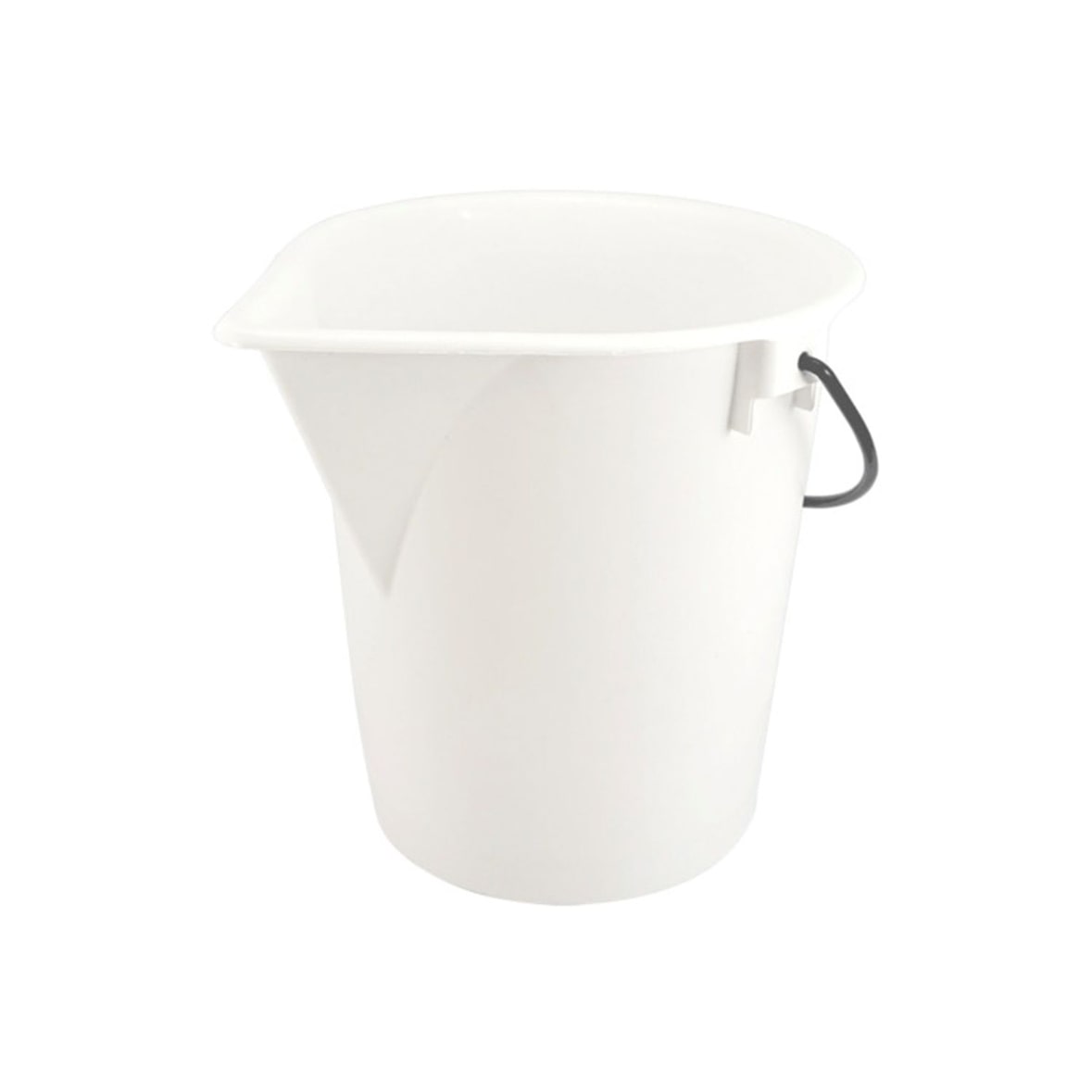 Eimer weiss 25 l mit Ausgießtülle - ohne Deckel